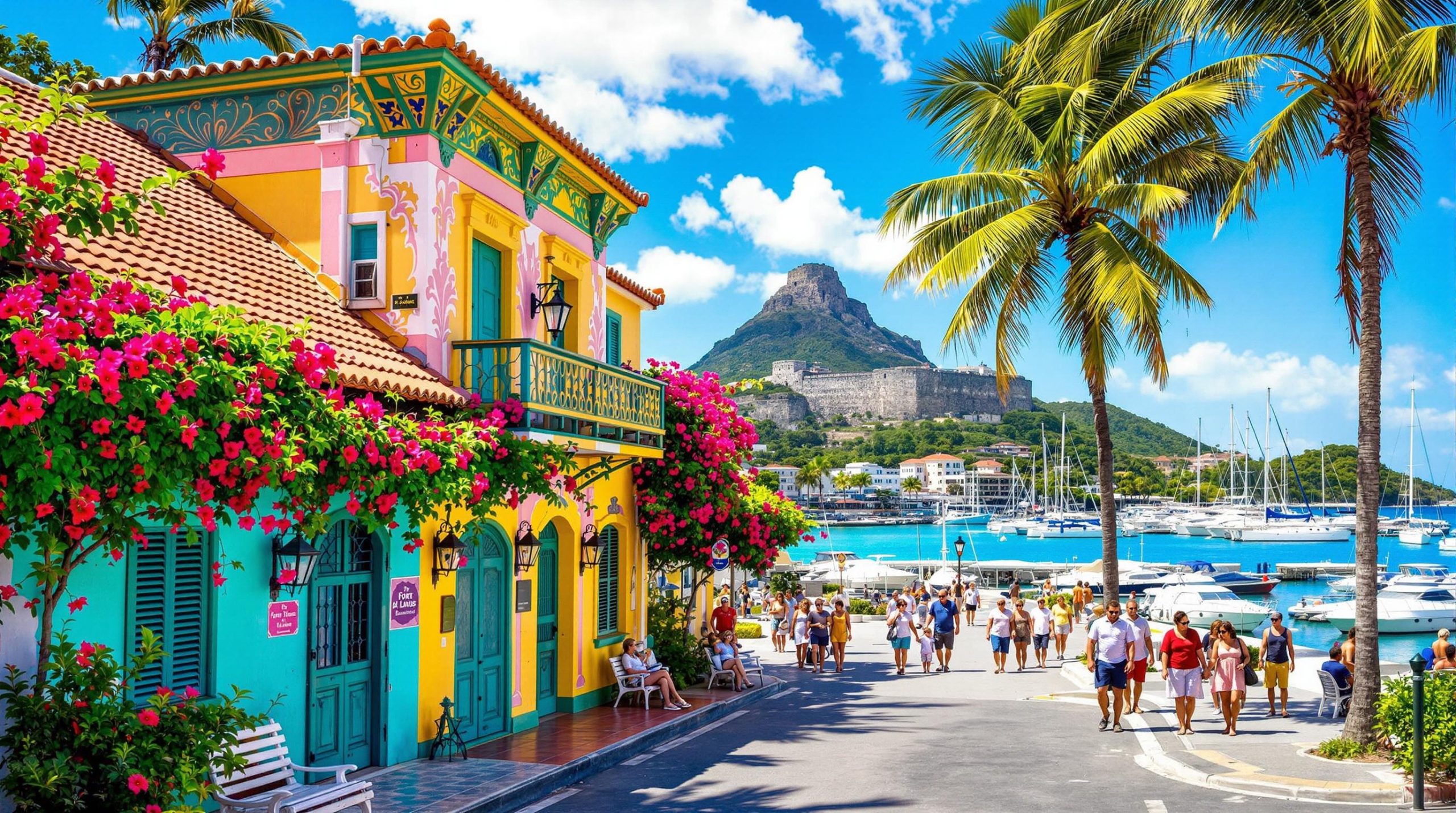 Fort-de-France, la capitale dynamique de la Martinique