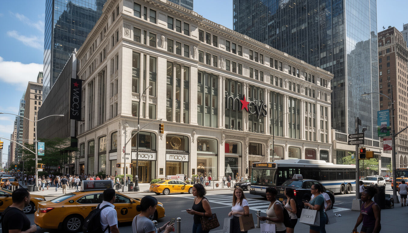 Macy&rsquo;s à new york : l&rsquo;icône incontournable du shopping