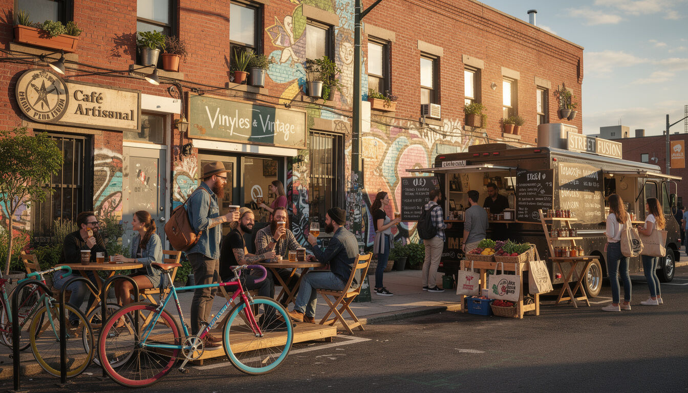 Williamsburg à brooklyn : l&rsquo;épicentre du style hipster